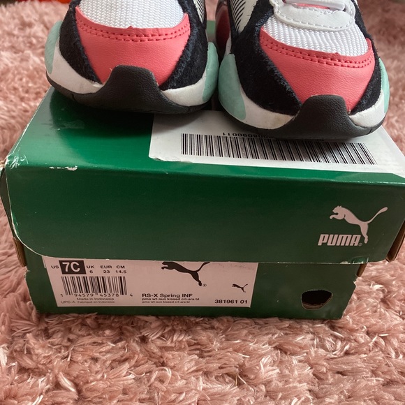 Toddler size 7c puma rsx shoes - Picture 2 of 6